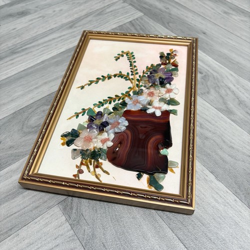 Quadro vintage pietra preziosa