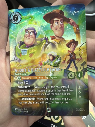 Lorcana woody buzz - lorcana, -woody