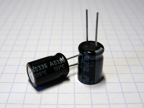 470uf 10v 105 rubycon - 105°c,