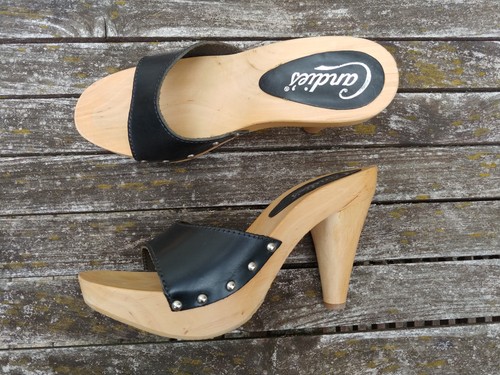 Orig anni zoccoli in - in, legno
