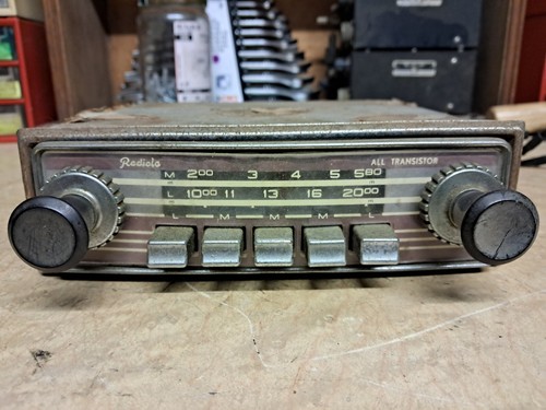 Rare vintage autoradio radiola - vintage,