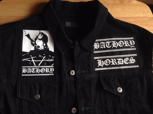 Gilet bathory nero metallo - gilet,