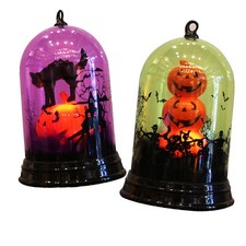  2 Pcs Luci Per Zucca Halloween Zucche Decorazioni Interne Di Lampada