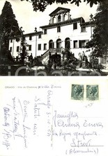 1954 ORSAGO (TV) Villa de CHASTONAY *Autografi famiglia TAMI Cartolina FG VG