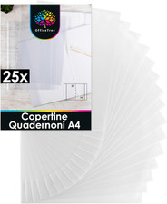 25X Copertine Trasparenti