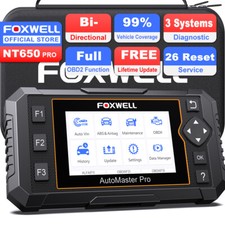 FOXWELL OBD2 Scanner BAT DPF