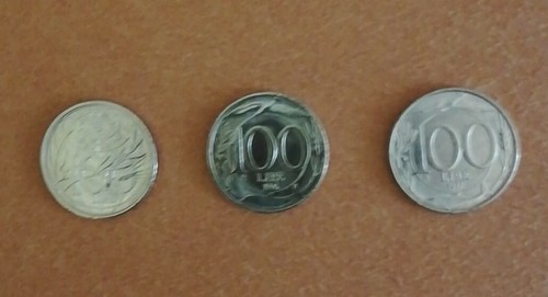 Lotto monete 100 lire - n.,