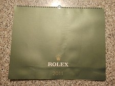 Calendario ROLEX Orologio Anno 2011 Vintage Conservato Completo 