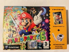 MARIO PARTY 6 - BIG BOX + MICROFONO - NINTENDO GAMECUBE - ITA - COMPLETO 