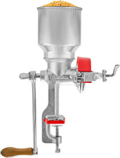 Mulino Grano Manuale Macinino Cereali in Ghisa per Macinare Caffè, Mais, Avena, 