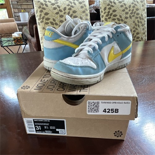 Nike dunk low sneaker 5y - nike, 3.5y