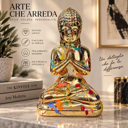 Buddha scultura decorativa in - ,