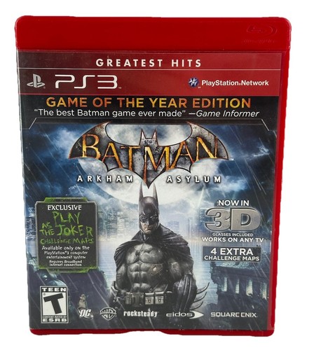 Batman ps3 arkham - asylum, gioco