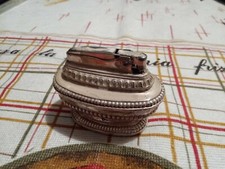 Accendino da tavolo Queen Anne Ronson pesca patina