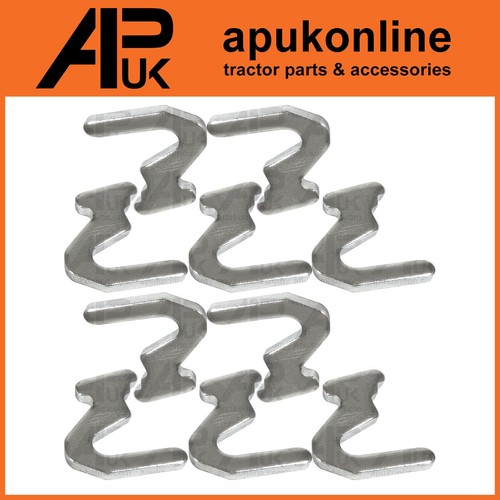 10x bullone clip blocco - 10x,