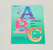 ABC - ALFABETO PER GIOCO - CON ALFABETIERE A LETTERE MOBILI - MALIPIERO EDITORE