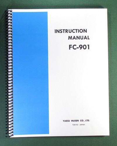 Yaesu 901 manuale - yaesu,