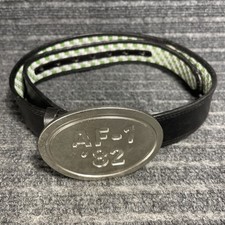 Nike Air Force AF-1 '82 Fibbia Nastro Blu Prodotti Sportivi + Cintura Nero/Verde