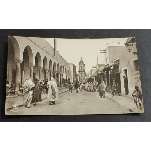 Cartolina tripoli - tripoli, (libia)