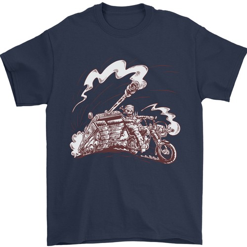 Militare motociclista con - an,