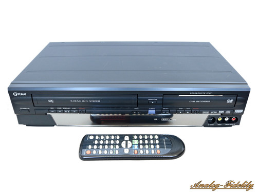 Funai w4a a4180db vhs dvd - vhs,