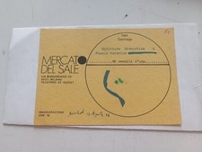 Ugo Carrega scrittura