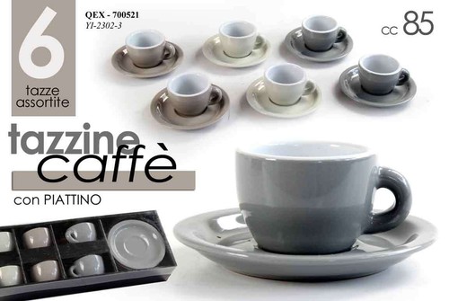 Set tazzine caffè 6 - 6,