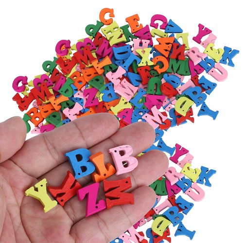 300pcs lettere legno - 300pcs,