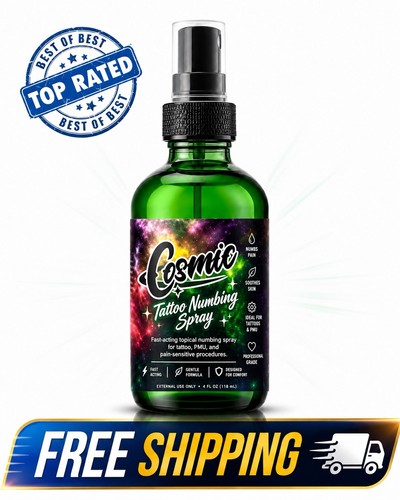 Cosmic tattoo numbing spray - cosmic, 4