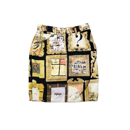 Gonna grafica moschino vintage - gonna,