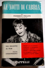 NOTTI DI CABIRIA  (LE )   - FEDERICO FELLINI - Cappelli  1957 - numerato -