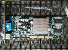 Scheda Video AGP GeForce4 MX 420 64MB DDR TV-OUT  retrogaming vintage