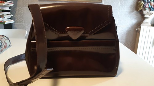 Borsa prada pelle marrone - borsa, in