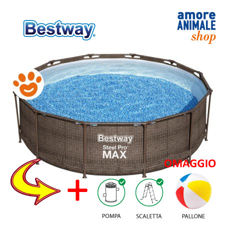 Bestway piscina steel pro max - piscina,