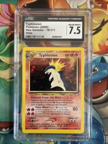 Pokemon 2000 cgc 5 - cgc, 7.5