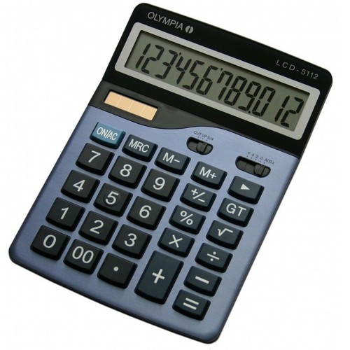 Calcolatrice olympia lcd - lcd, 5112