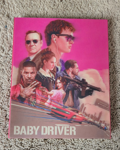 Baby driver blu - driver, blu-ray