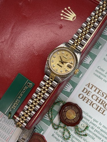 Rolex datejust champagne - datejust, 26