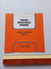 Piaggio ApeCar P2 - Ape TM P602 1983 allestimenti Colombo depliant originale