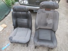 Alfa Romeo Alfetta GTV - Set sedili completo in sky nero - Ricambio usato