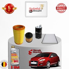 KIT TAGLIANDO 4 FILTRI E OLIO FIAT BRAVO II 1.6 MJT 88KW 120CV 2013 ->