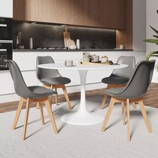 Set 4 sedie scandi tortora