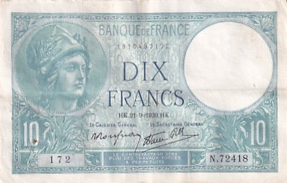 France francs minerve - 10,
