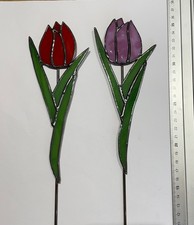 Fiore di tulipano in vetro