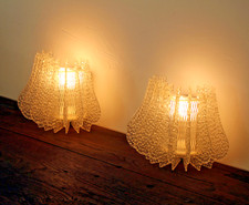 Paire d'Appliques en Perspex
