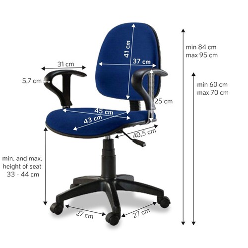 Sedia poltrona ufficio - sedia,
