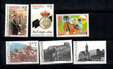 Spagna 2002 Mi. 3731-3736 Nuovo ** 100% militare, calcio, castelli