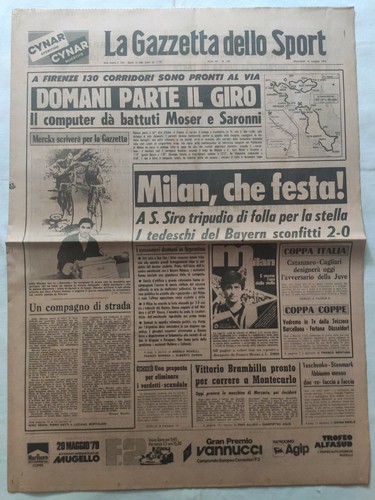 Gazzetta dello sport maggio - gazzetta,
