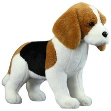 Realistic Beagle Plush -