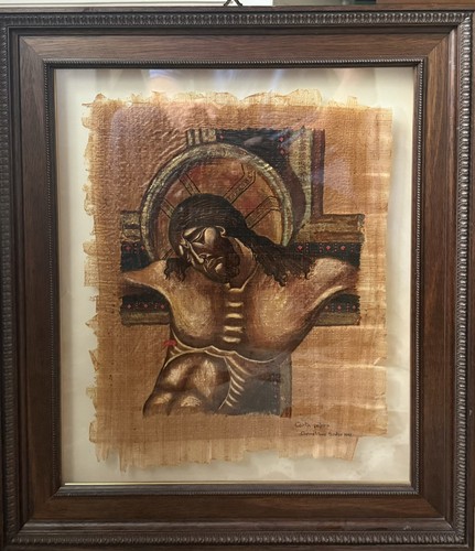 Quadro olio gesu cristo - quadro,